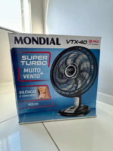 Ventilador Mondial 40cm Super Turbo 8 Pás