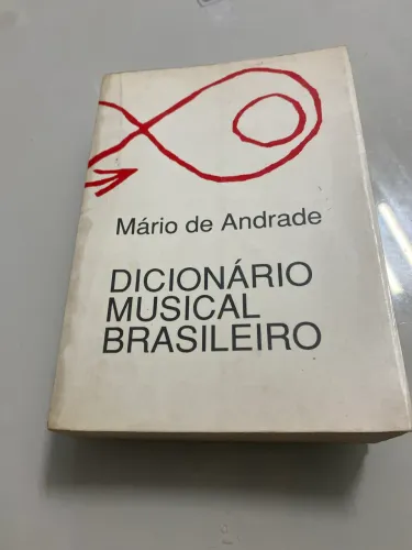 Livro Dicionário Musical Brasileiro - Mário de Andrade (Raro)