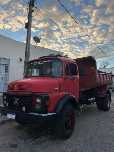 CAÇAMBA MERCEDES 1113 ANO 89
