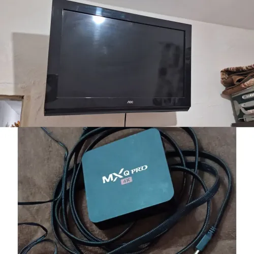 TV AOC 32 " + Android box