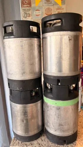Post Mix 10 Litros Pin Lock Barril para Cerveja Artesanal