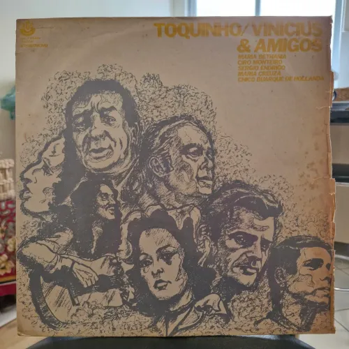toquinho, vinicius & amigos - lp original rge - 1973