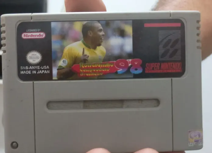 Ronaldinho 98 jogo do super Nintendo 