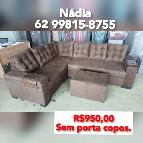 SOFÁ ESPUMA D-33 ENTREGA GRÁTIS