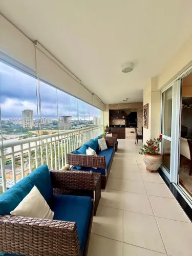 Apartamento à venda, no Condomínio Vista Golf em São Paulo, Jurubatuba, com 3 quartos, 181