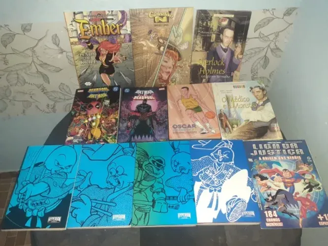Quadrinhos Marvel, Dc, Quarteto, Vingadores, X-Men, Batman