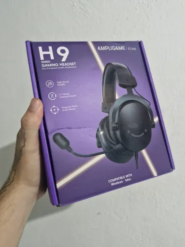Fone gamer Para Pc Fifine H9
