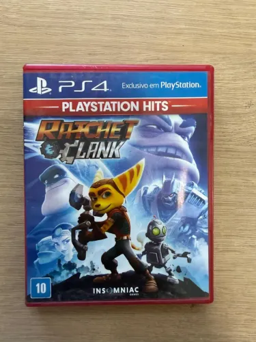 jogo Ratchet & Clank PS4 mídia física