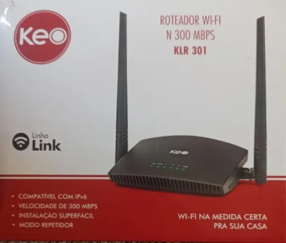 ROTEADOR KEO KLR-301 (USADO)