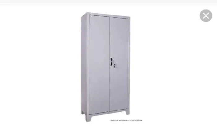 Armário de aço com chaves Pintura eletrostática novos em 10x sem juros