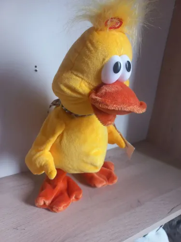 Pelúcia Pato eletrônico 