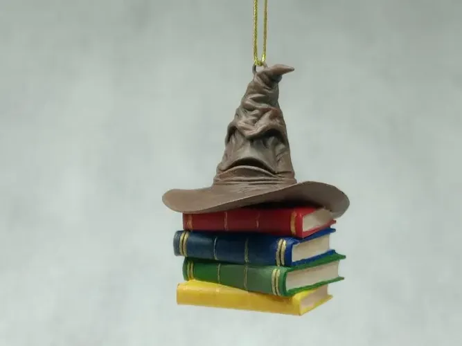 Enfeite de Natal chapeu seletor para arvore