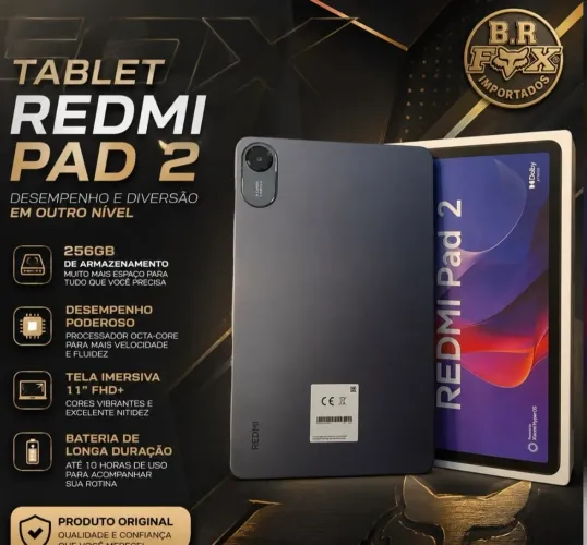 Tablet redmi pad 2 4 ram/128 gb X