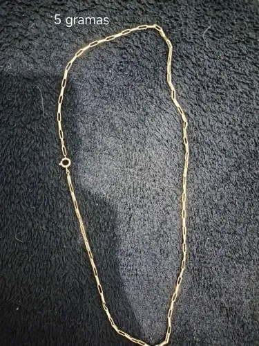 Corrente de ouro 18k 5 gramas 50 cm