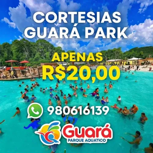 Cortesia guará park com direito a show vingadores do brega 