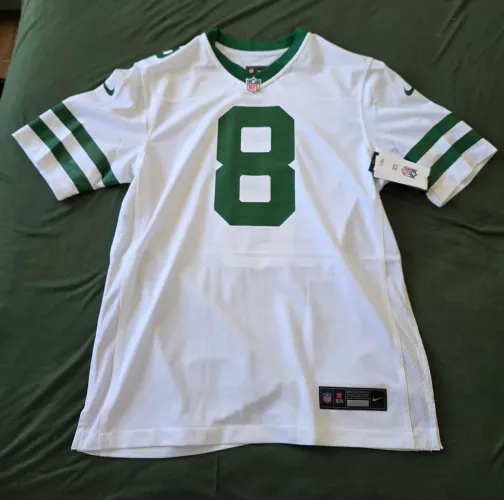 Camisa Jersey NFL New York Jets Branca (M & L)