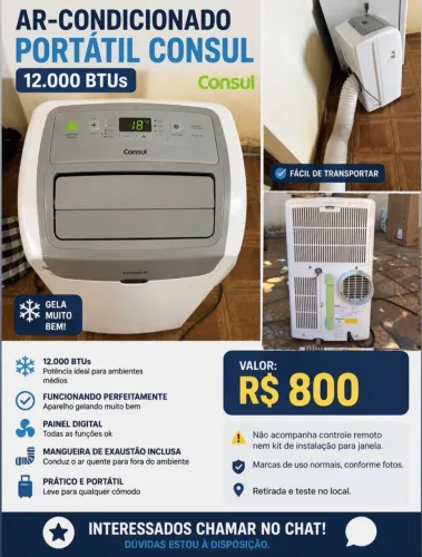 Ar-condicionado portátil