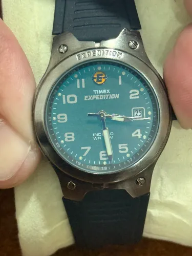 Relogio Timex Expedition Luz Indiglo Vintage
