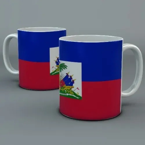 Caneca Haiti Copa 2026 Personalizada