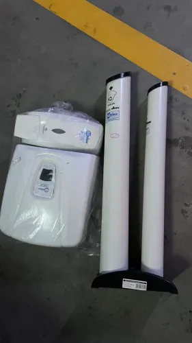 Porta papel sabonete e copo