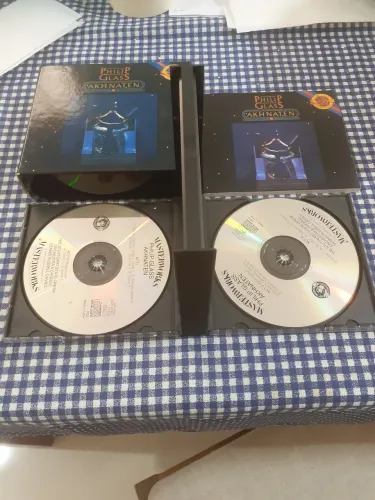 CD box Akhnaten - Philip Glass