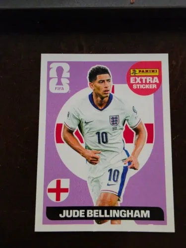 Figurinha Legend Jude Bellingham Extra Sticker Panini Original Inglaterra