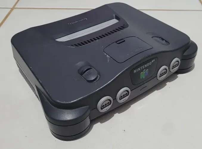Nintendo 64 Classico Preto Original Americano - Leia o Anuncio !!!