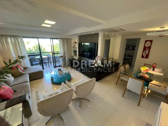 (Foco em Espaço e Lazer): Apartamento na Torre | 125m²  3 Qts (2 Suítes)  Varandão e Pisci