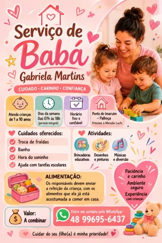 Serviços de babá 