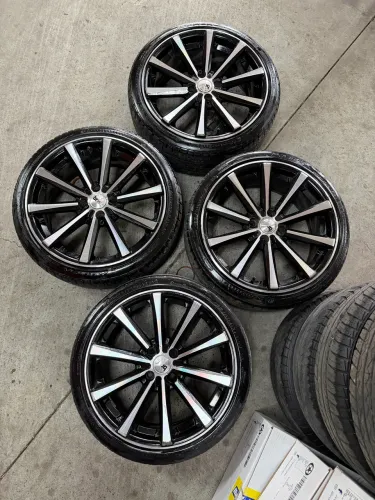 Rodas aro 17 brw eclipse concavas liga leve  