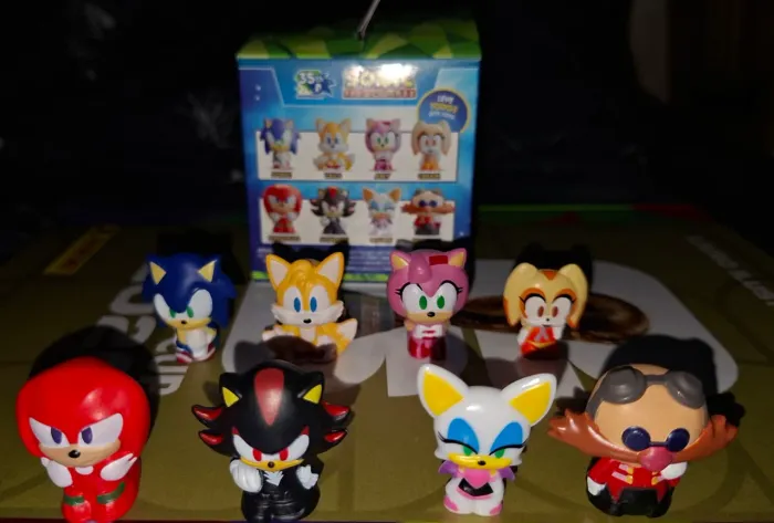Coleção Gogos Sonic (Cacau Show Completa)
