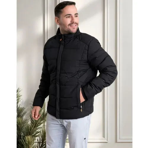 Jaqueta Bobojaco Puffer De Nylon Resistente A Água