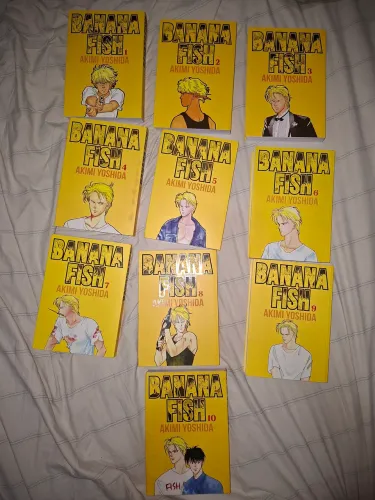 MANGA BANANA FISH COMPLETO 10 VOLUMES
