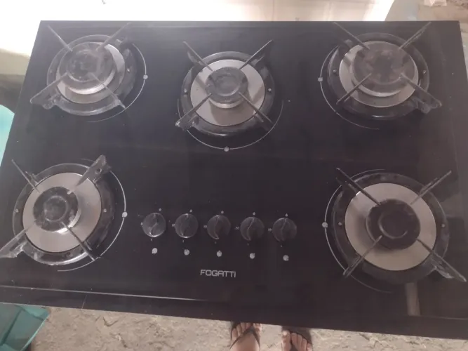 Vendo fogão coktop com armário
