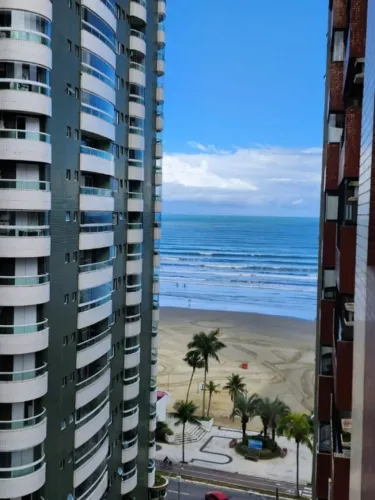 2 DORMITÓRIOS COM VISTA MAR CANTO DO FORTE PRAIA GRANDE SP