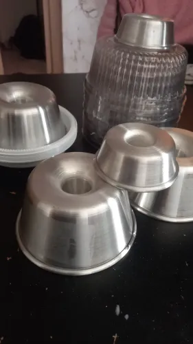 Mini formas de pumdim 