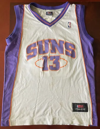 Camiseta Phoenix Suns - Steve Nash - Autografada pelo Leandrinho Barbosa