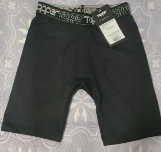 Bermuda térmica nova Topper classic preta tamanho 12