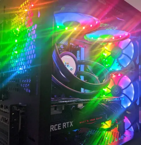 Pc Gamer Apocalipse Ryzen 7 7700X ou i7-12ª RTX 3080 (NOVO)