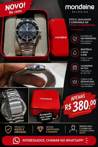 Relógio Mondaine
