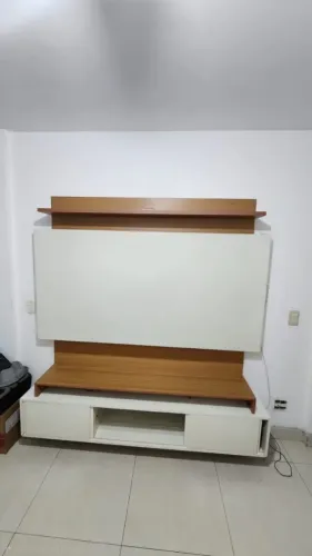 Rack de tv com painel