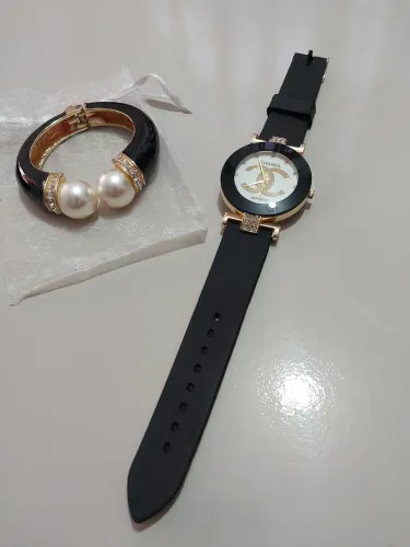 Relógio e bracelete