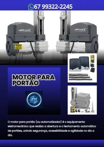 Motores de Portão: Potência e Segurança para Qualquer Abertura.