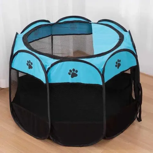 Cercado azul pet médio 