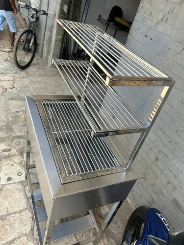 Churrasqueira Inox top única em João Pessoa !