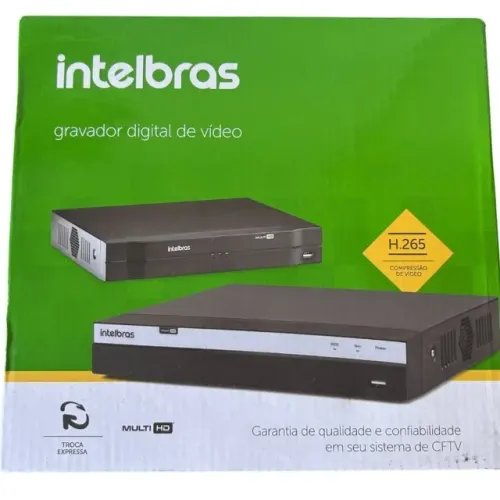 Gravador digital de vídeo - Intelbras NOVO