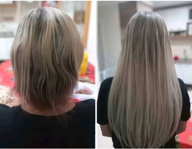 Aplicação e manutenção de mega hair
