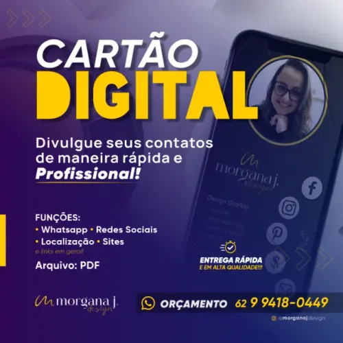 Cartão Interativo Digital - Cartão com links