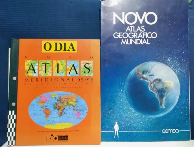 Livros - Atlas Meridional 95/96 De O Dia - Novo Atlas Geográfico Mundial 