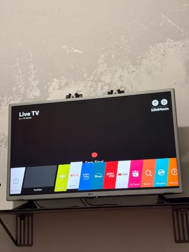 TV LG SMART 32 POLEGADAS FUNCIONANDO TELEVISÃO